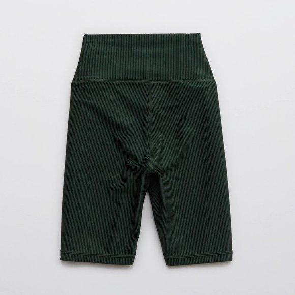 OFFLINE Ribbed Shine High Waisted Crossover 7" Bike Short - Picture 5 of 9